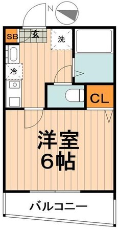 パル西日暮里の物件間取画像